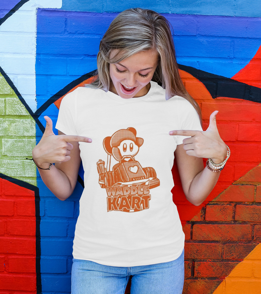 DevDogg Waddle Kart Dee Heart Racing Adventure T-Shirt