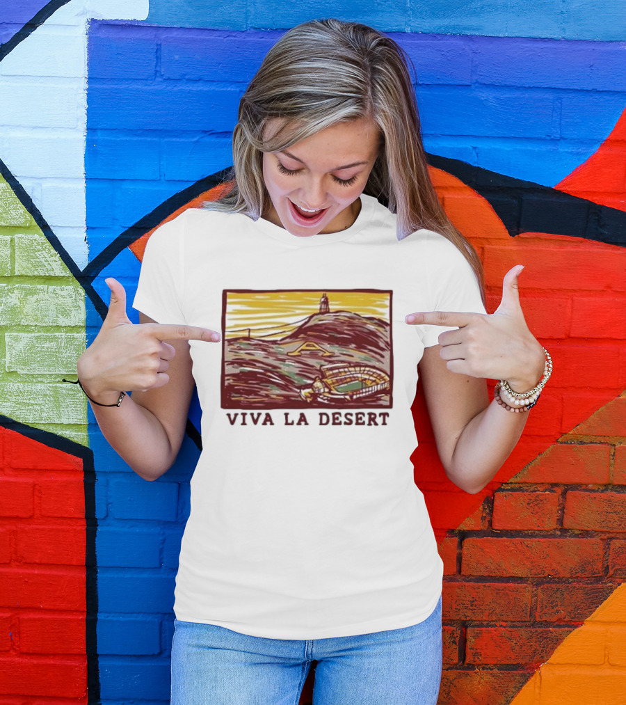 Viva La Desert Arizona State Stadium T-Shirt