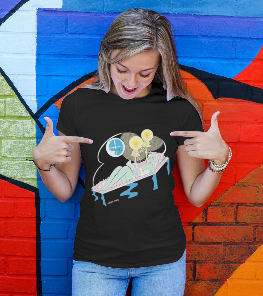 Real Monsters Lying In The Grave Creepy Artwork By Stacy Eyles T-Shirt