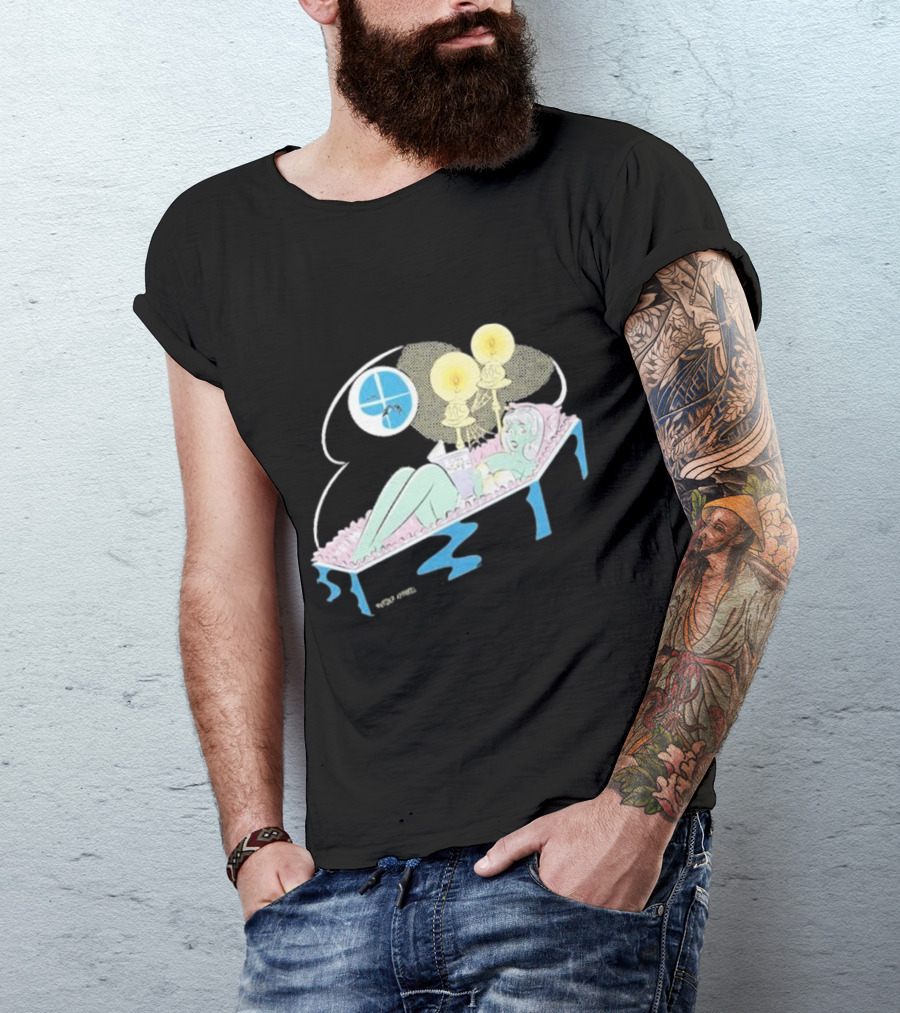 Real Monsters Lying In The Grave Creepy Artwork By Stacy Eyles T-Shirt