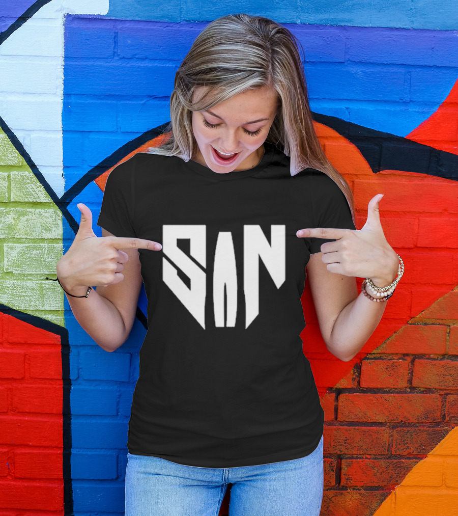 Tyler Tamboline Sin Logo בחולצה T-Shirt