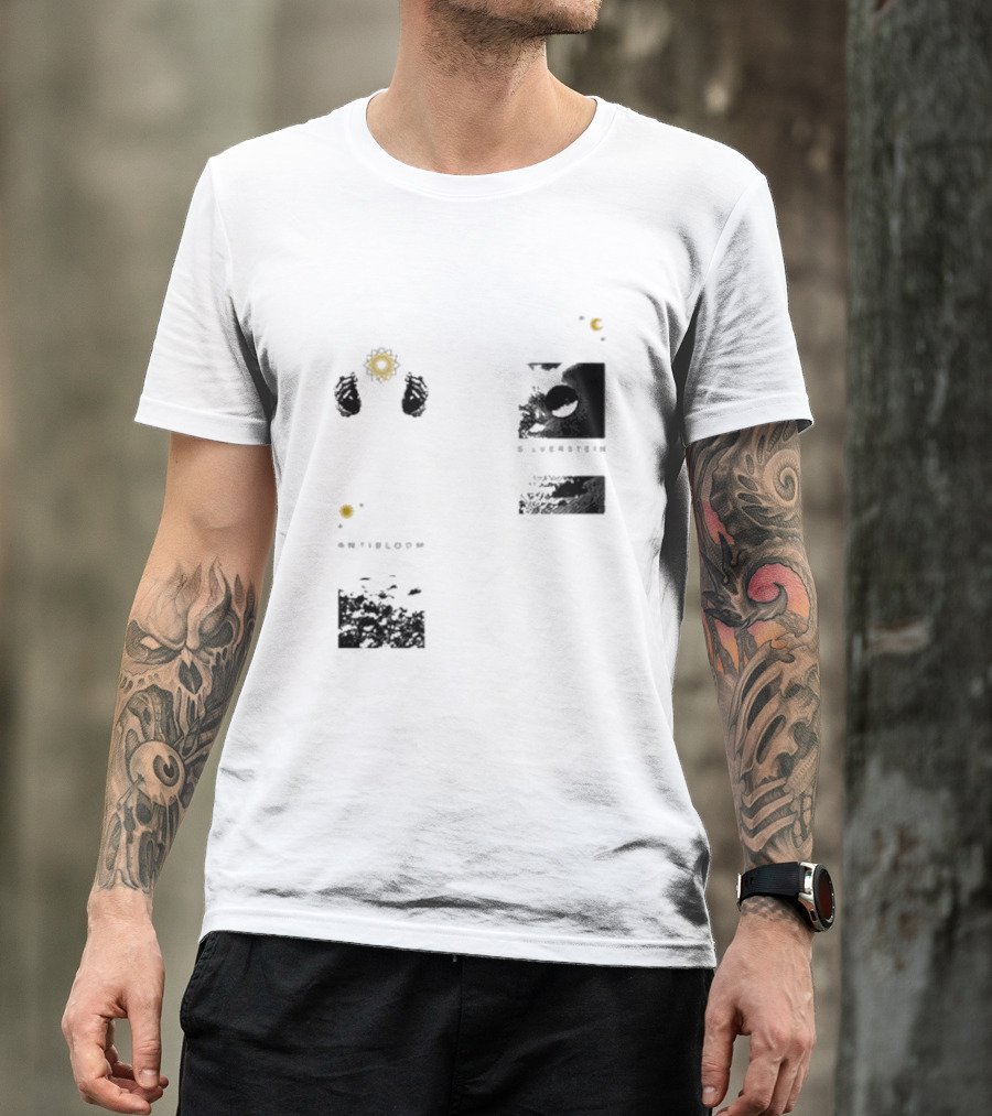 Silverstein Ghost Hands Moon Bloom T-Shirt