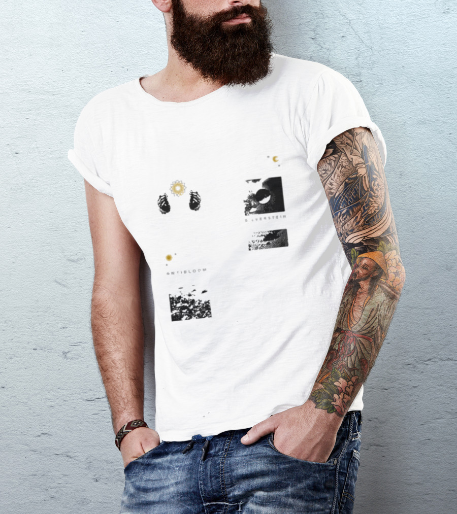 Silverstein Ghost Hands Moon Bloom T-Shirt