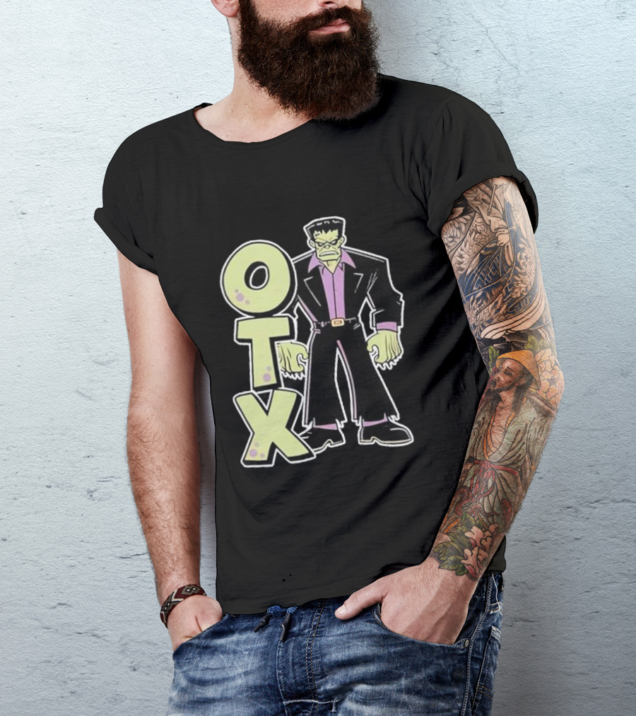Geezy World Otx Slitherman Monster Character T-Shirt