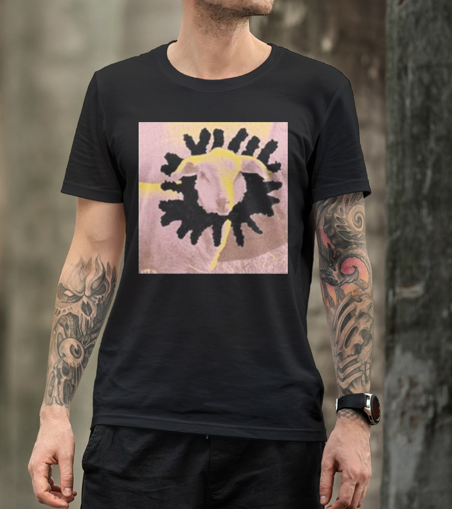 Run For Cover Records Anxious Counting Sheep Surreal Sheep T-Shirt