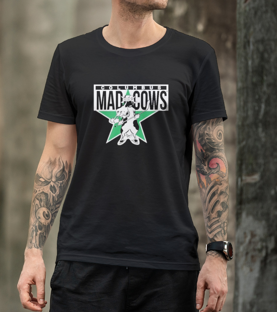 Columbus Mad Cows Star T-Shirt