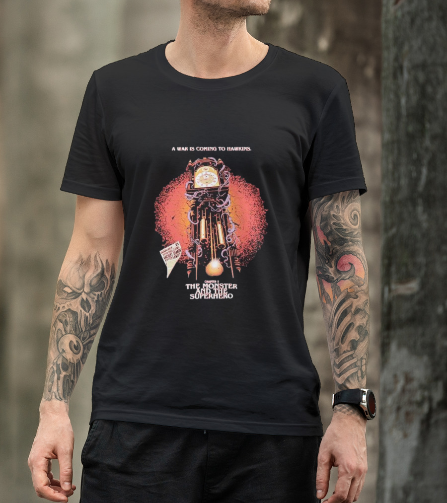 Stranger Things Butcher Billy A War Is Coming To Hawkins The Monster And The Superhero T-Shirt