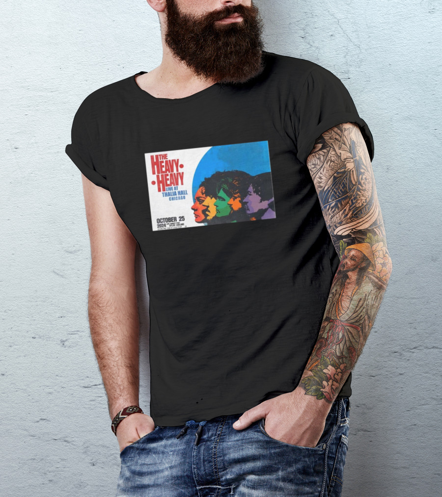 The Heavy Heavy Live At Thalia Hall Chicago October 25 T-Shirt
