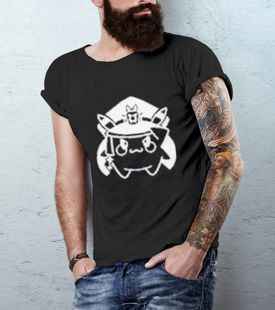 Pikachu Cadet Momo Emblem T-Shirt