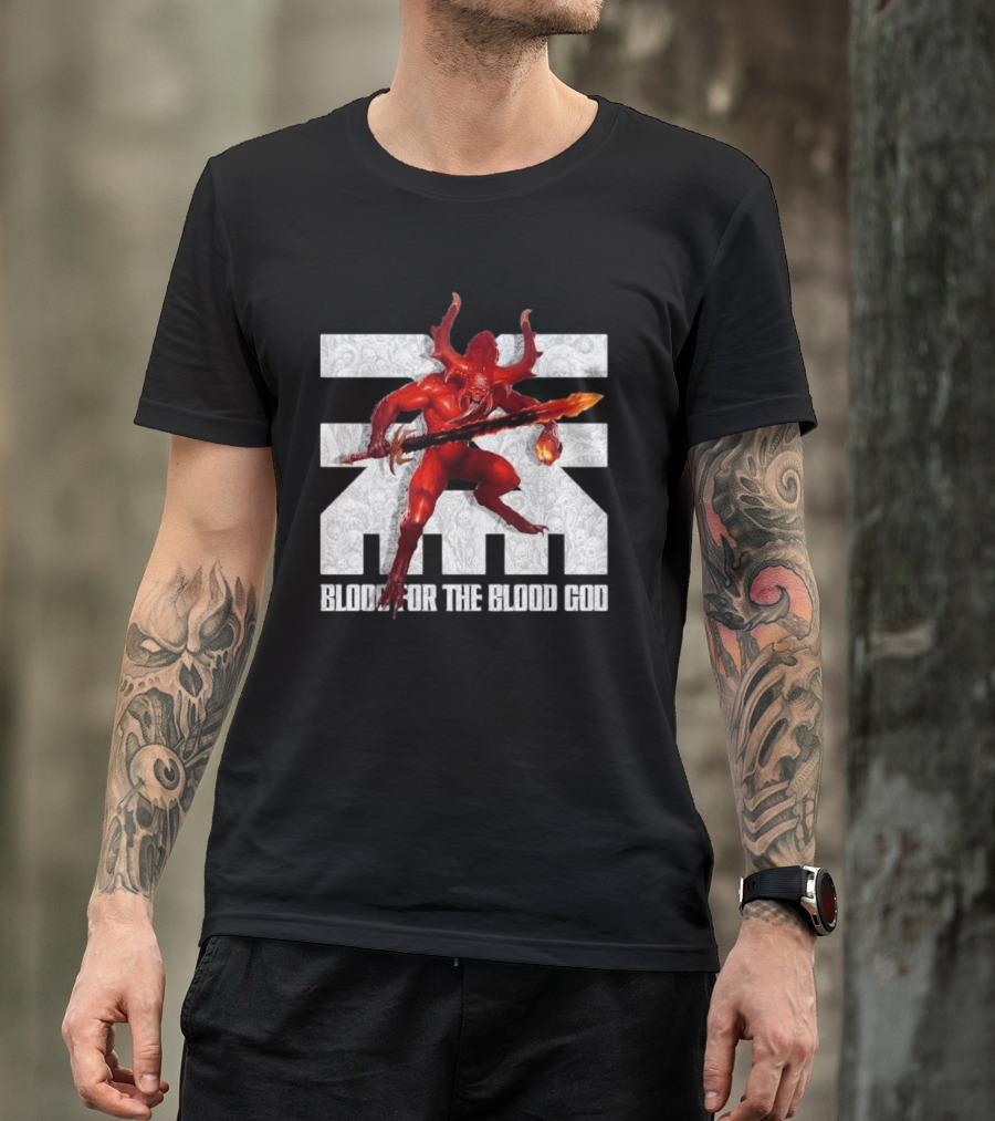 Khorne Bloodletter Blood For The Blood God T-Shirt