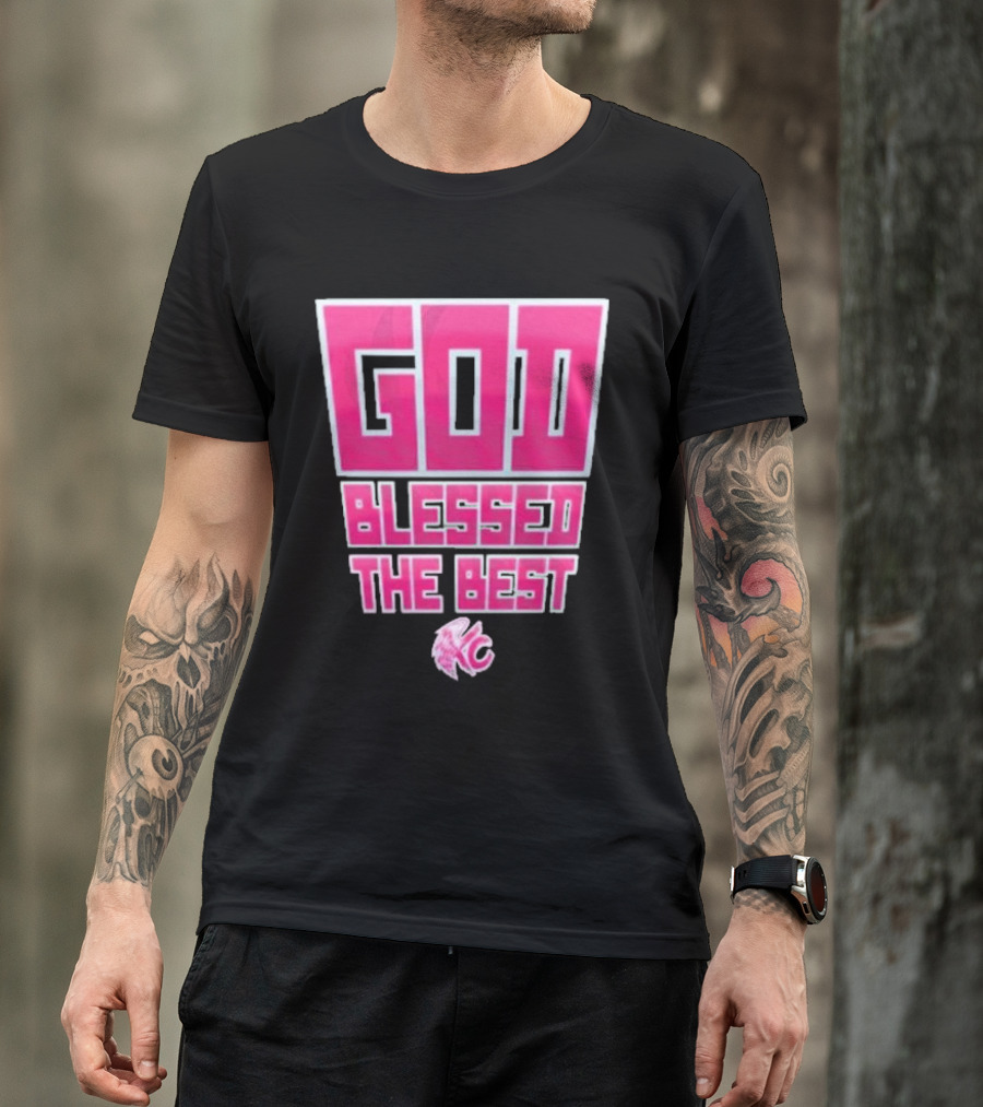 God Blessed The Best Kansas City Football T-Shirt