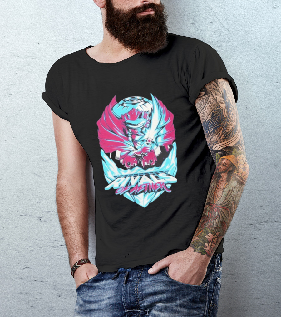Rivals Of Aether 2 Clarien Vibrant Neon Wings T-Shirt