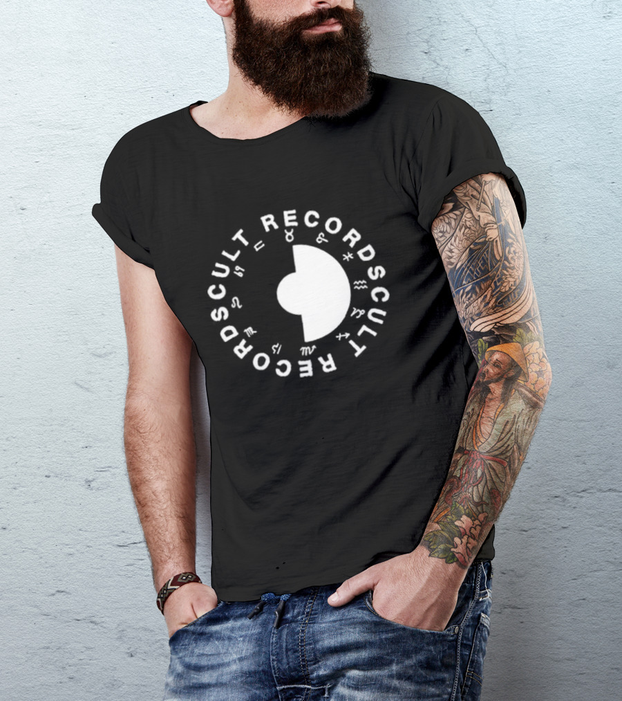 CULT RECORDS UNIF BELIEVING ASTROLOGY SYMBOLS CIRCLE T-Shirt