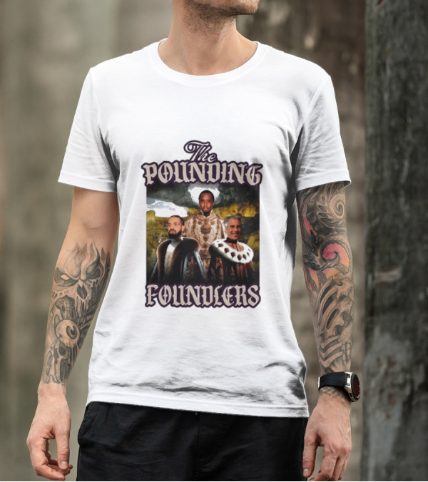 The Pounding Founders Diddy Lebron James T-Shirt