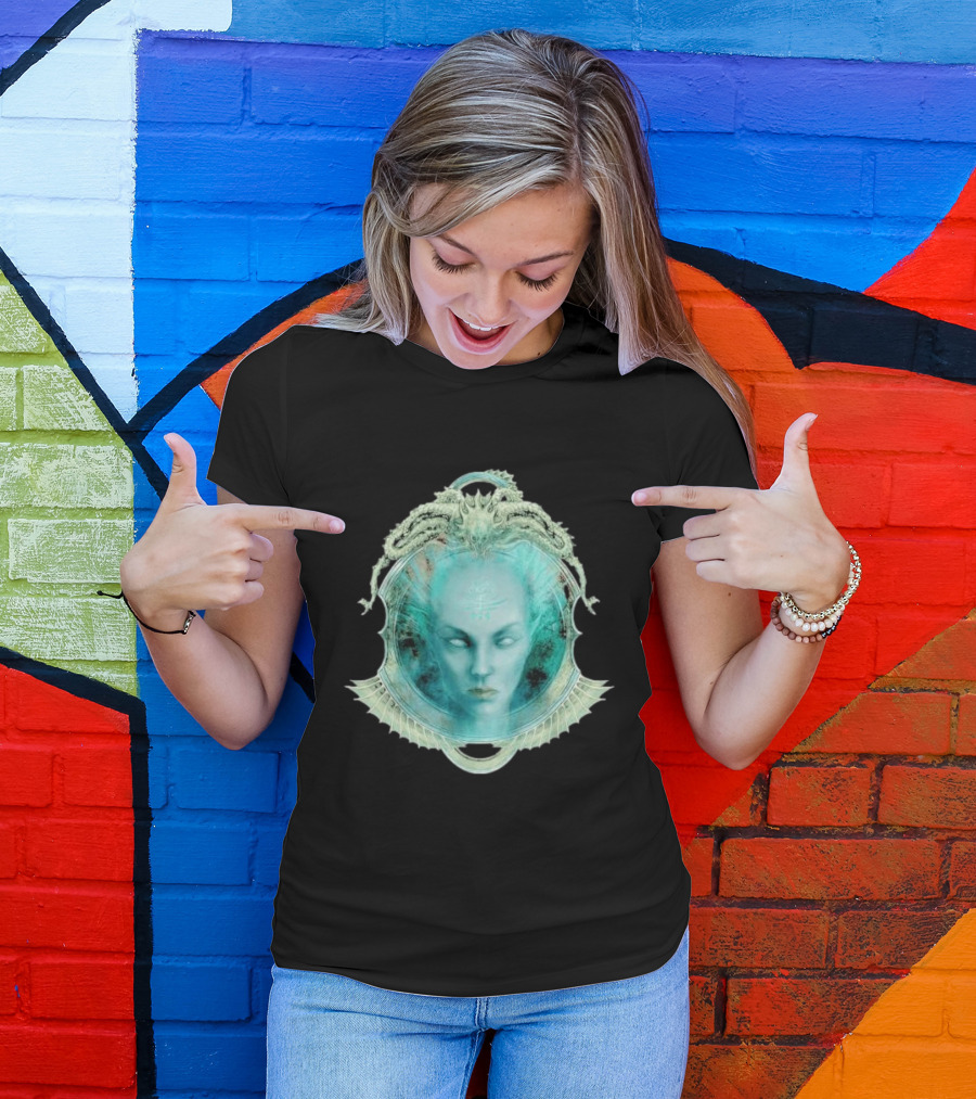 Idoneth Deepkin Namarti Dragon Emblem Fantasy T-Shirt