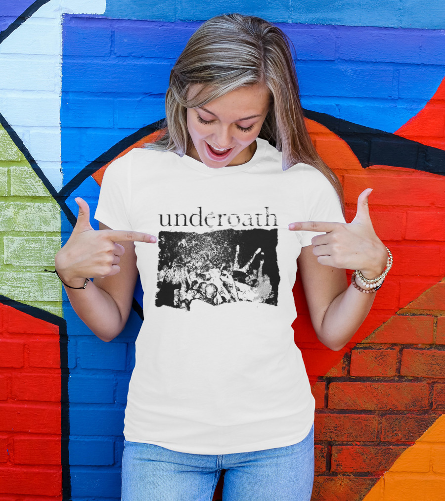 Underoath TOCS Photo Crowd Scene T-Shirt
