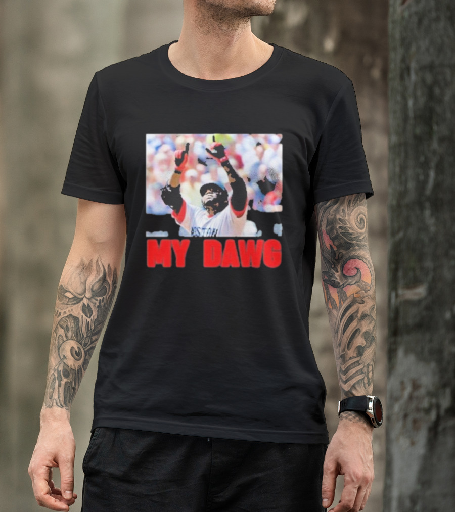 Big Papi My Dawg Boston Sports Baseball My Dawg T-Shirt