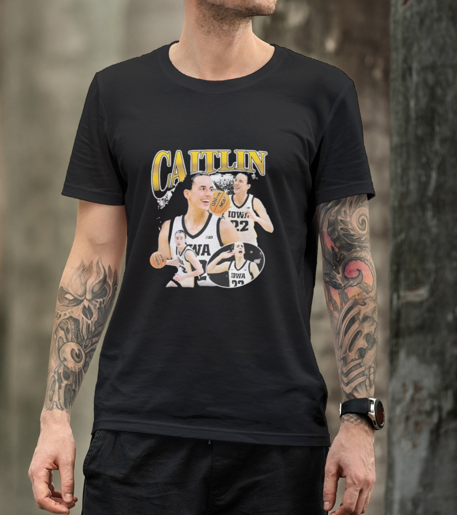 Caitlin Iowa Basketball 22 Players T-Shirt