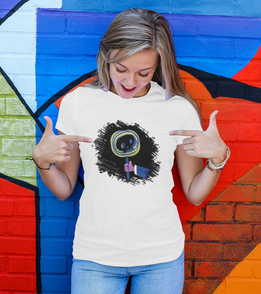 Nicole’s Emo Skull Lollipop Class Of ’09 Replica T-Shirt