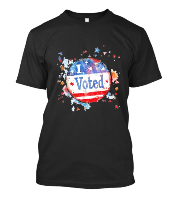 I Voted Nov 2024 USA Elections Pro Democracy Trump Garbage For US President T-Shirt