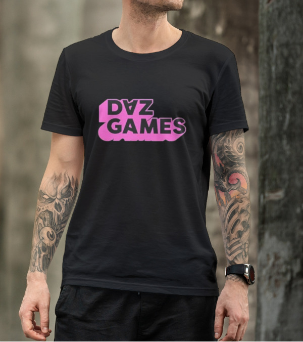 Daz Games Black Pink T-Shirt