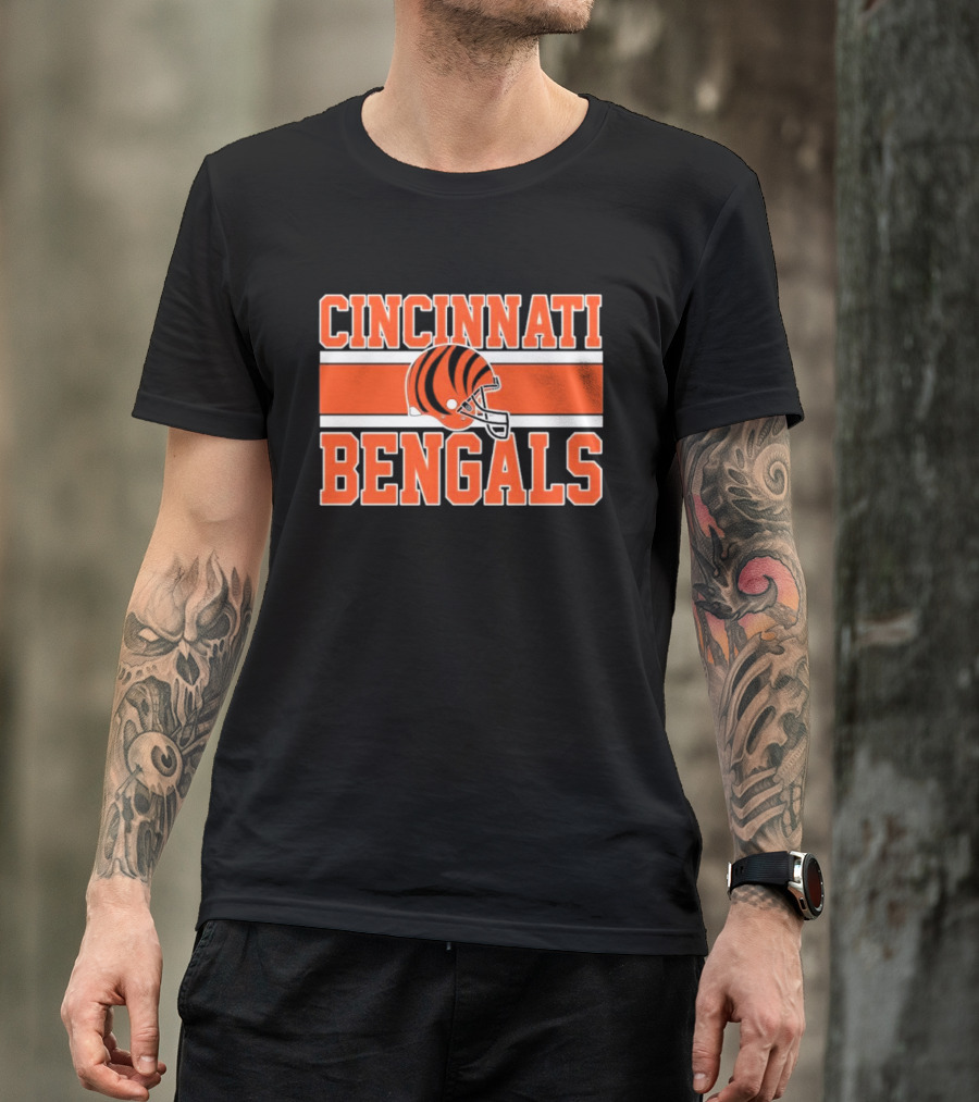 Cincinnati Bengals Football Helmet Jd Vance T-Shirt