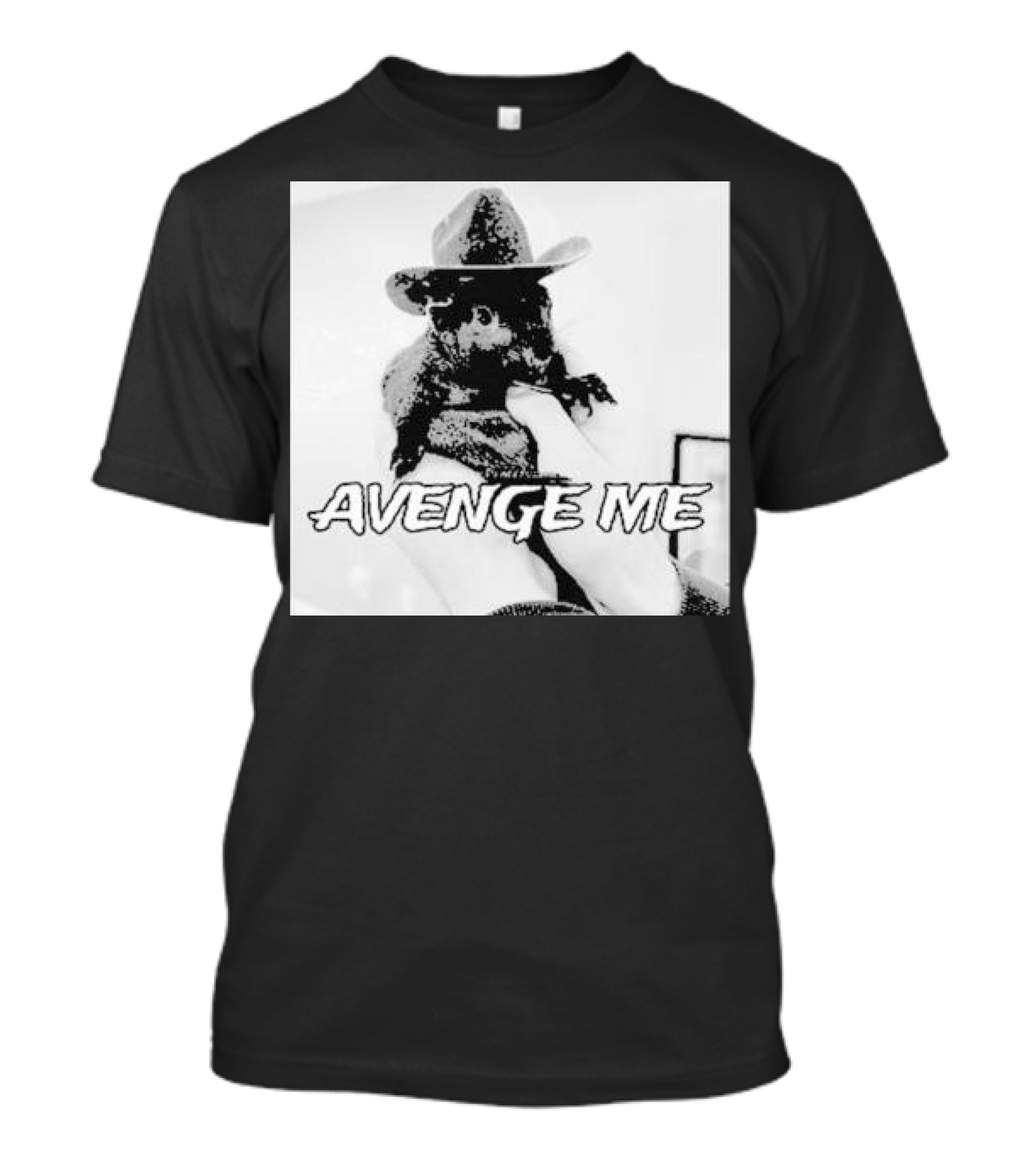Avenge Me Peanut The Squirrel Wearing Cowboy Hat T-Shirt
