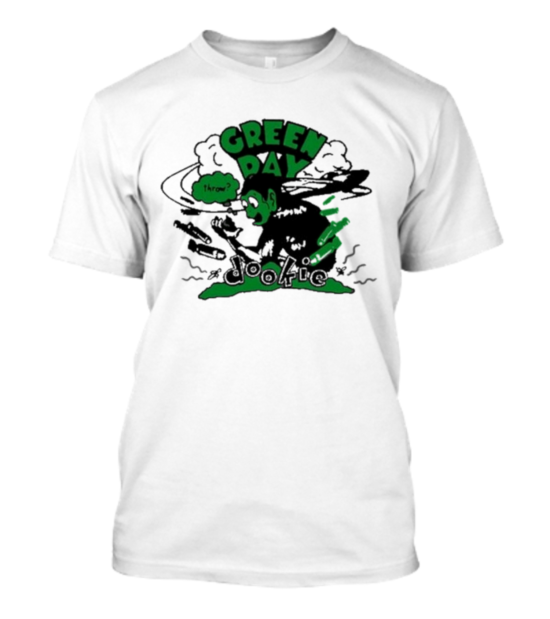 Green Day Dookie Throw? Welcome To Paradise T-Shirt