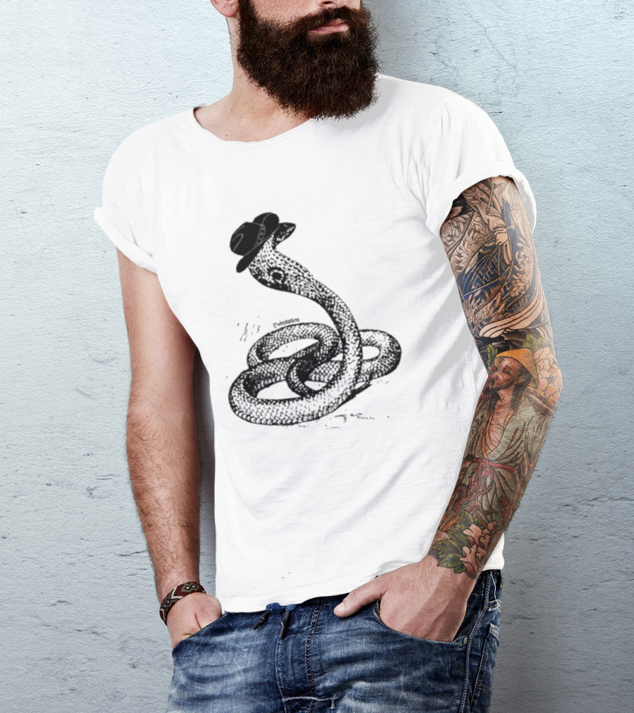 Rose Blush Studio Debutation Snake With Hat T-Shirt