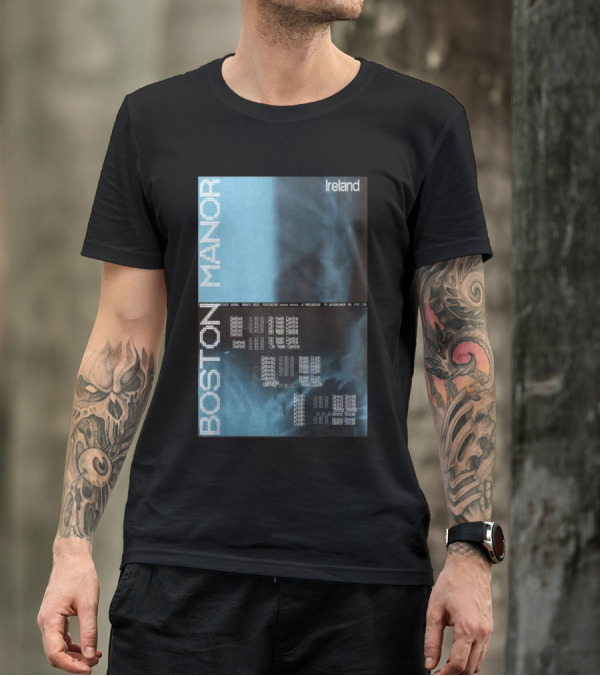 Boston Manor Oh Yeah Music Centre Belfast Mar 21 2025 Ireland Tour T-Shirt