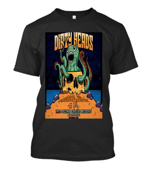 Dirty Heads November 8, 2024 Ocean Casino Resort Atlantic City Event With Special Guests T-Shirt