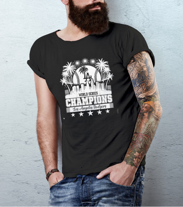 World Series Champions Los Angeles Dodgers 2024 Forever T-Shirt