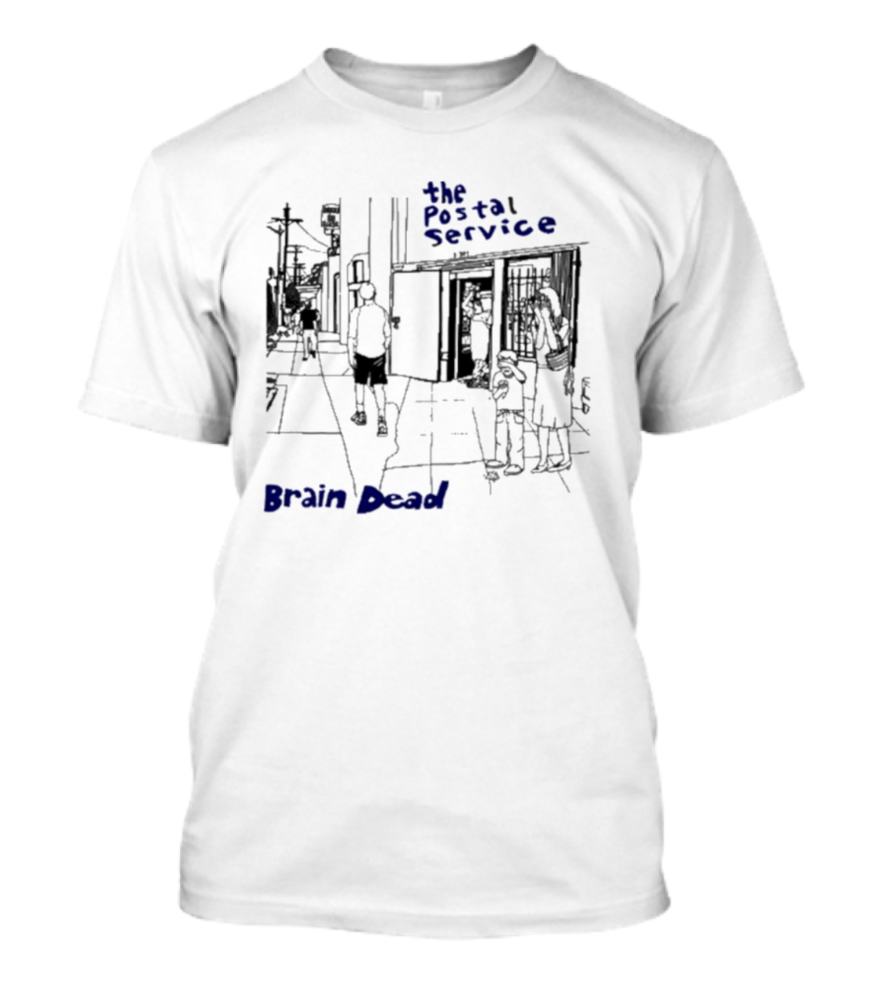 Brain Dead The Postal Service 2024 Give Up T-Shirt