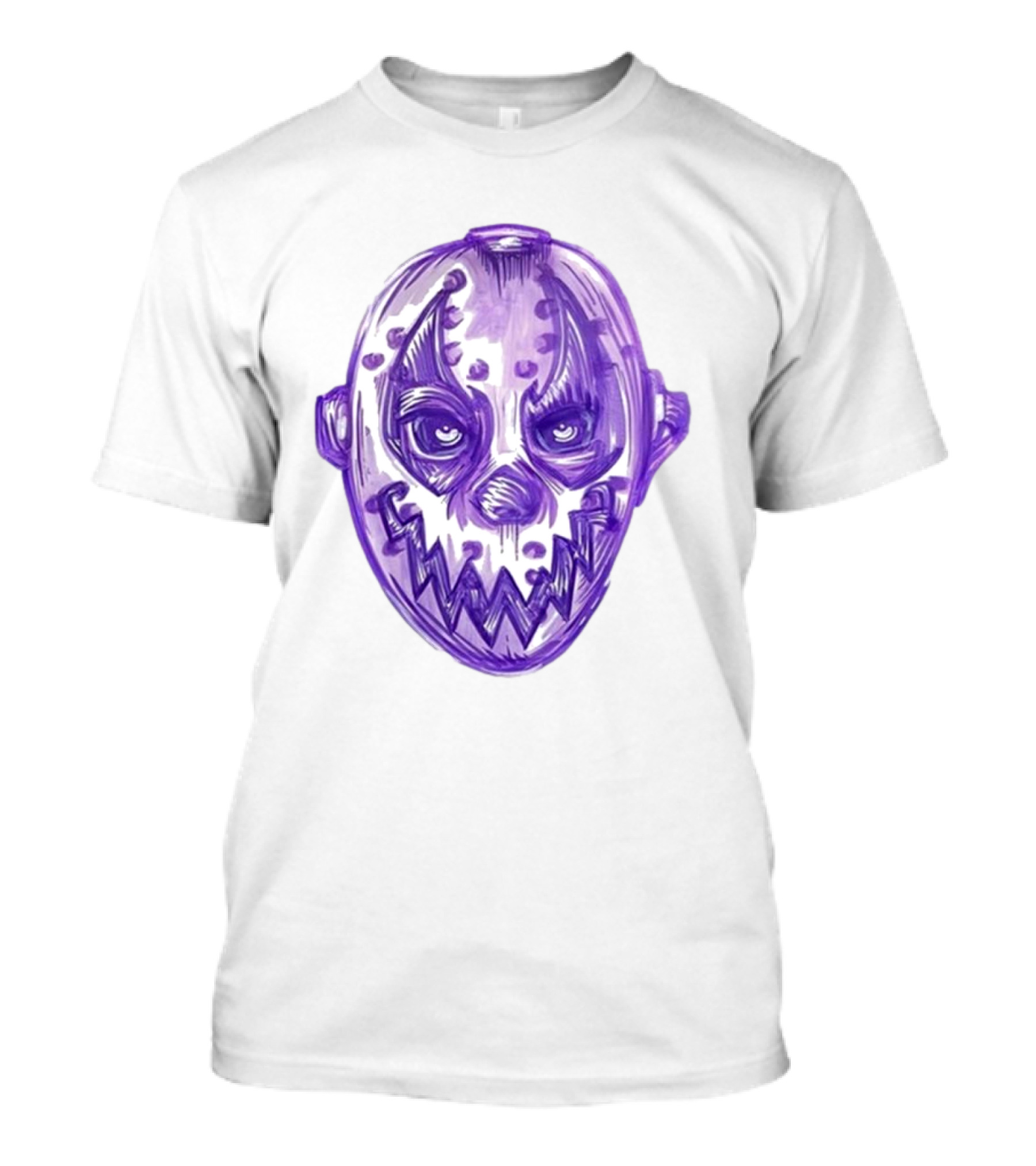 MNE Stare Killing Machine New 2024 Mask Face T-Shirt