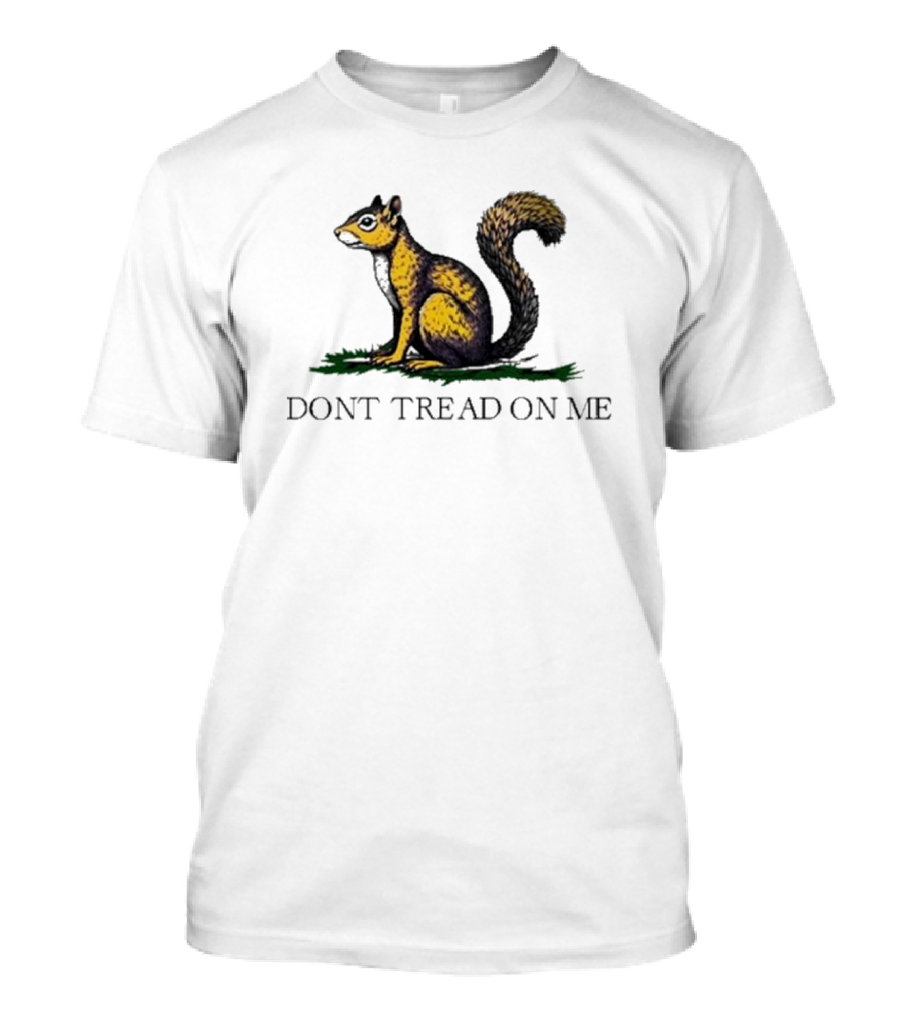 Peanut The Squirrel Don't Tread On Me Iconic Symbol T-Shirt