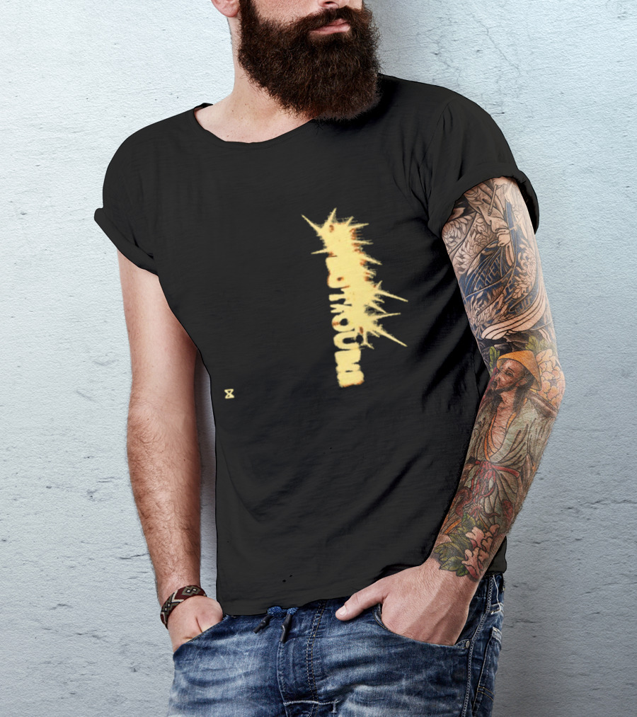 Big Trouble Yellow 2024 Explosion Hourglass T-Shirt