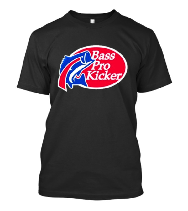 Carl Cordes Bass Pro Kicker Logo Fish T-Shirt