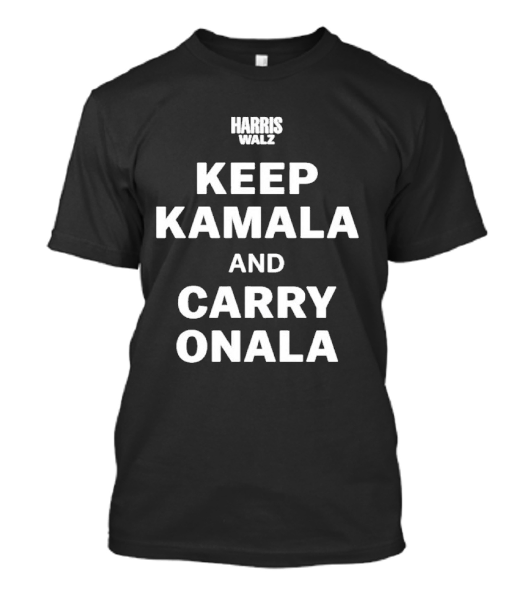 Harris Walz Keep Kamala And Carry Onala T-Shirt