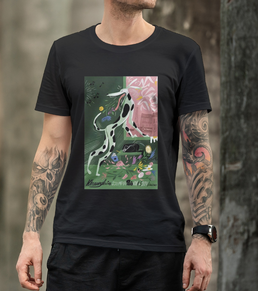 Khruangbin L’Olympia Paris Oct 4-5 2024 Show T-Shirt