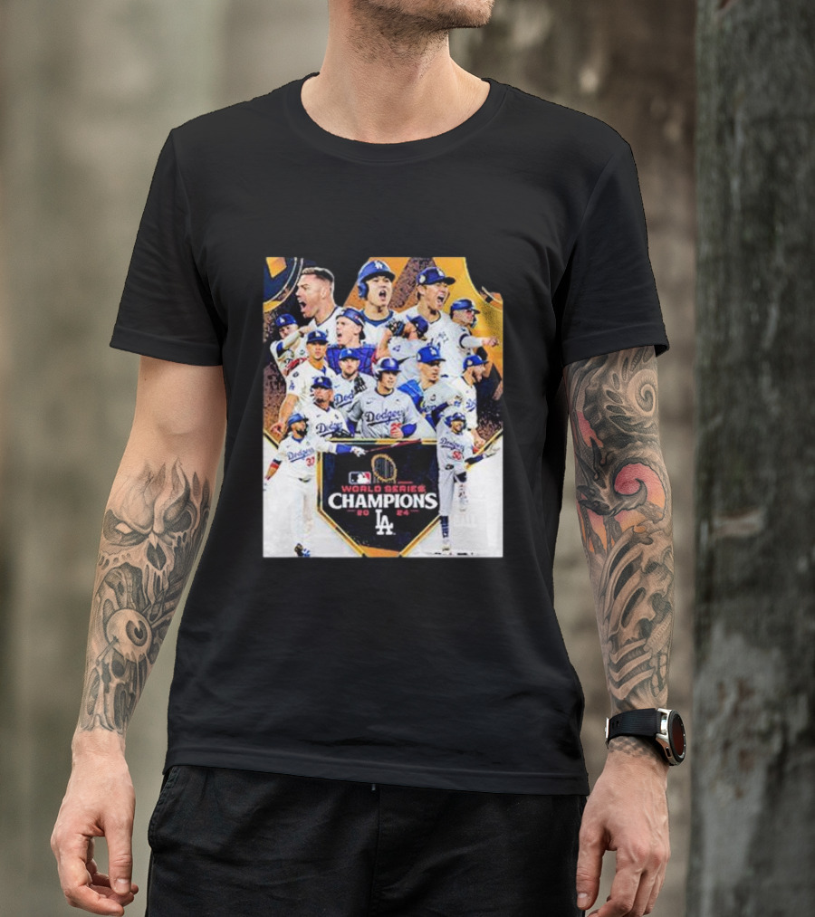 World Series Champions 2024 Los Angeles Dodgers MLB T-Shirt