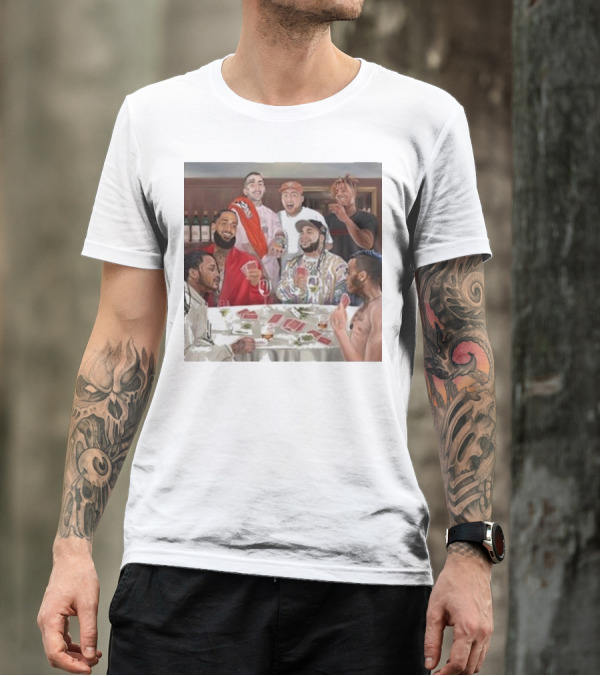 A$AP Drake RIP Rapper Legends Never Die Juice WRLD Poker Gathering T-Shirt