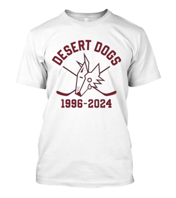 Arizona Coyotes Desert Dogs 1996-2024 T-Shirt