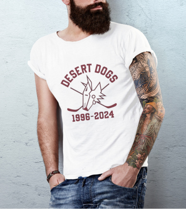 Arizona Coyotes Desert Dogs 1996-2024 T-Shirt