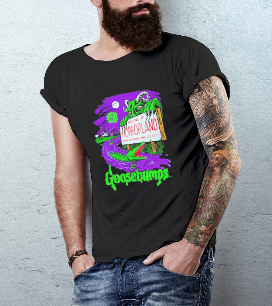 Goosebumps Welcome To Horrorland Where Nightmares Come To Life T-Shirt