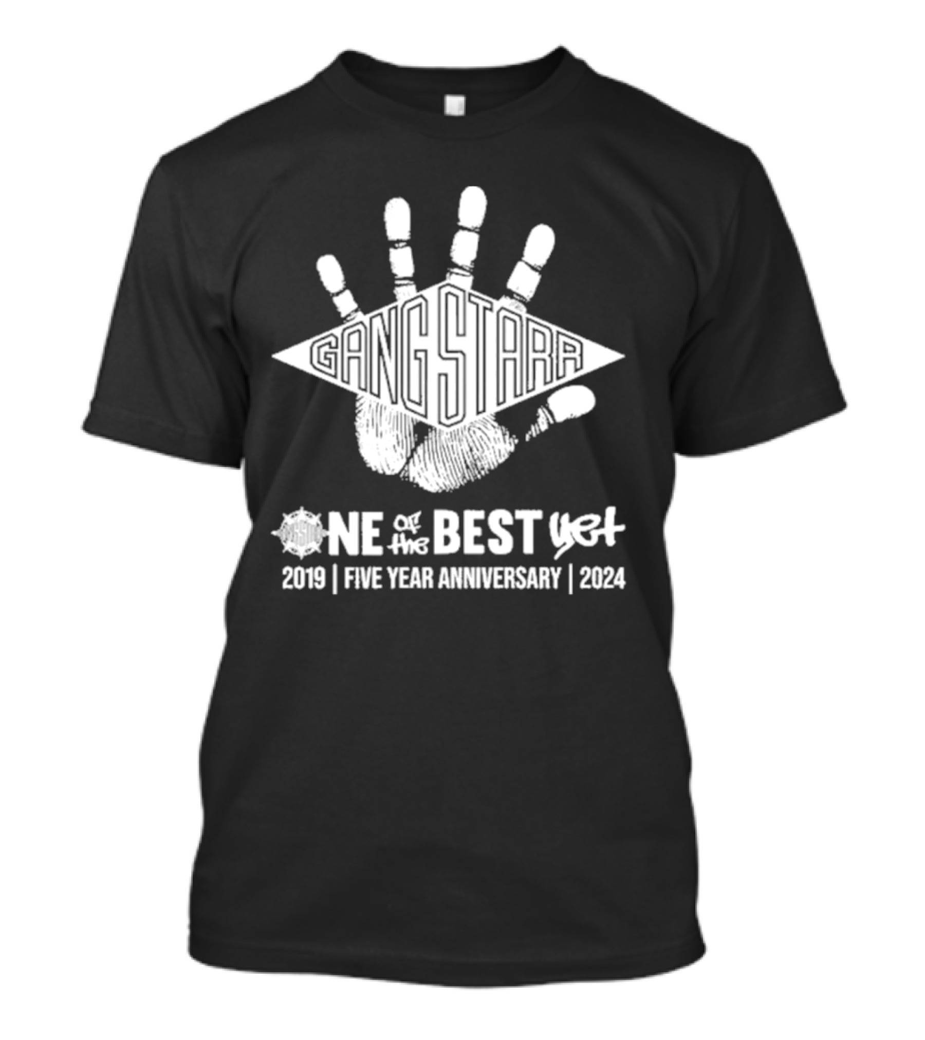 New OOTBY One Of The Best Yet 2019-2024 Fifth Year Anniversary Gang Starr T-Shirt