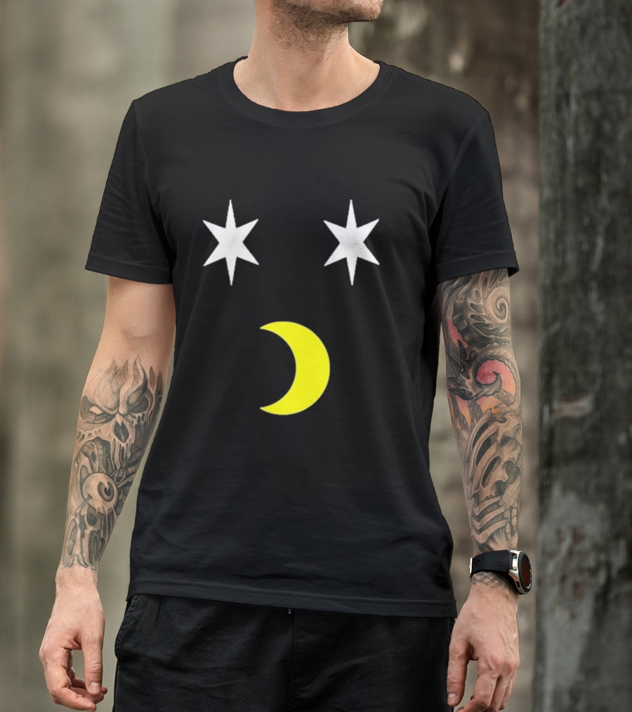 Kamala The Ugandan Giant Moon Stars T-Shirt