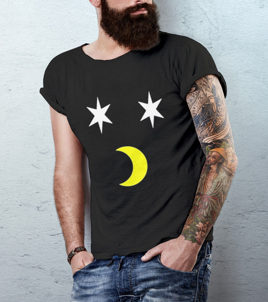 Kamala The Ugandan Giant Moon Stars T-Shirt