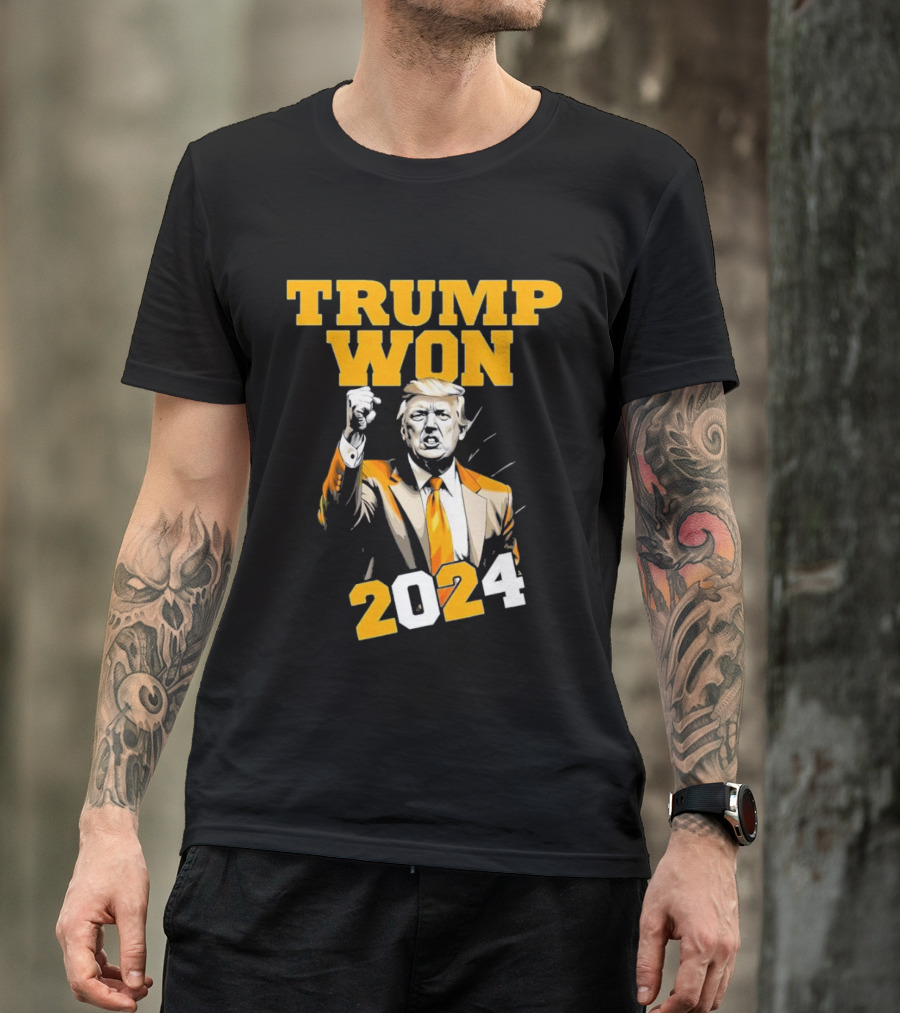 TRUMP WON T-Shirt