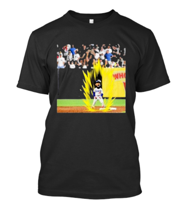Doyers Dave Teoscar Walks It Off Super Saiyan Baseball Moment T-Shirt