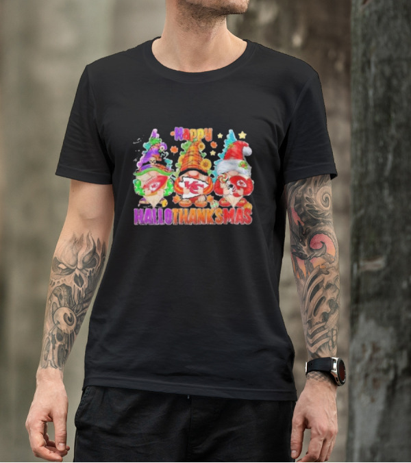 Get Ready For Happy HalloThanksMas With This Kansas City Chiefs T-Shirt